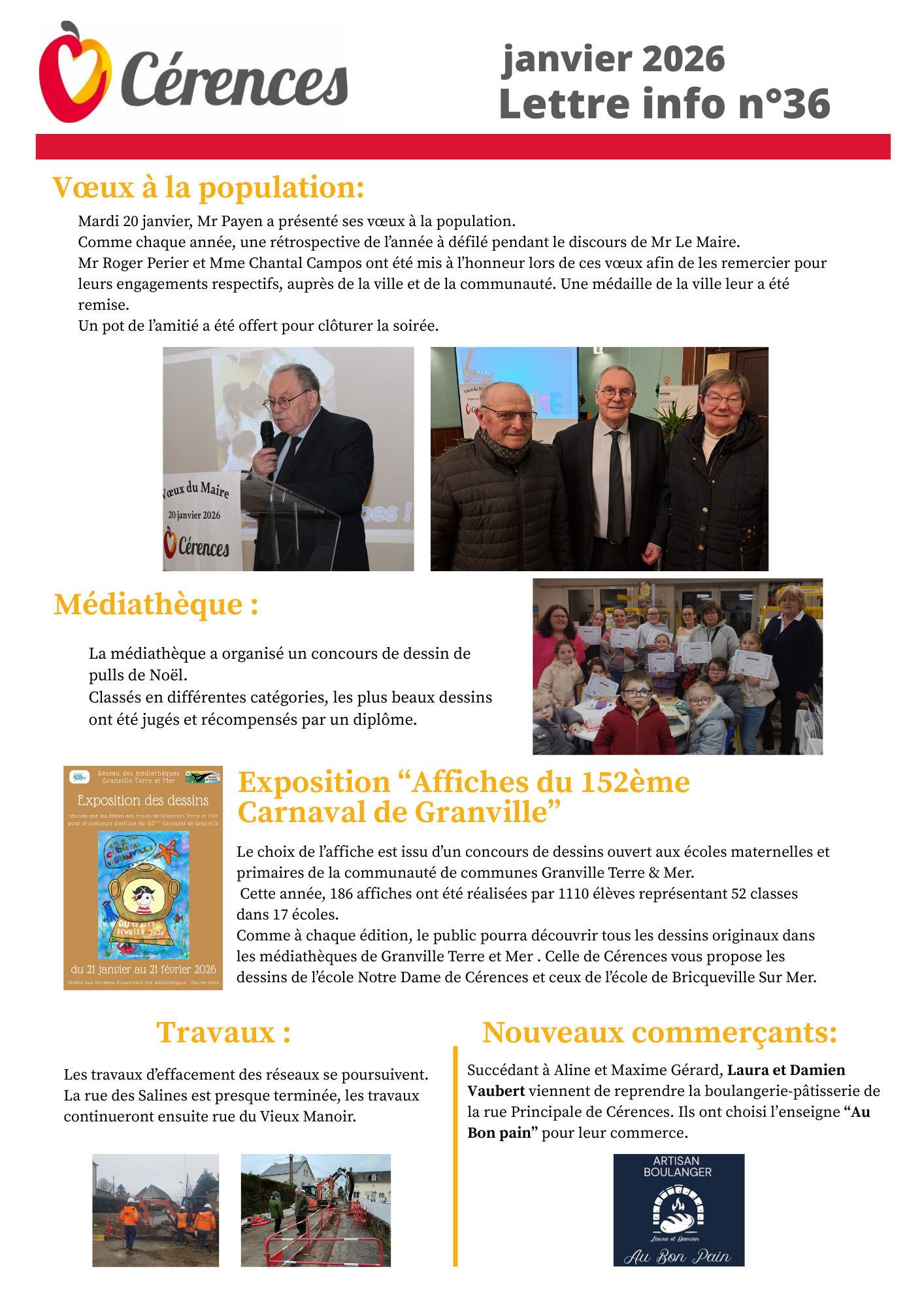 Cérences info novembre 2025 recto