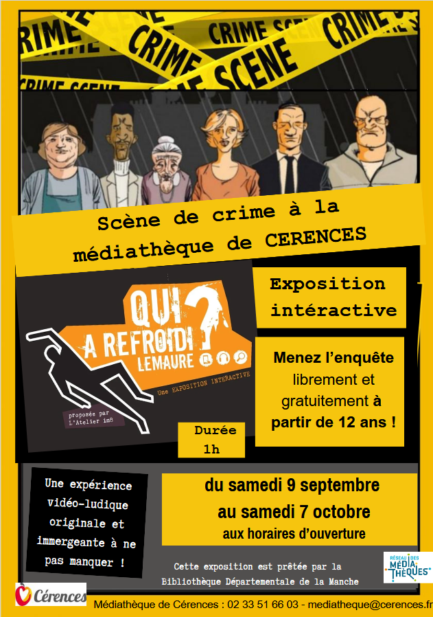affiche médiathèque