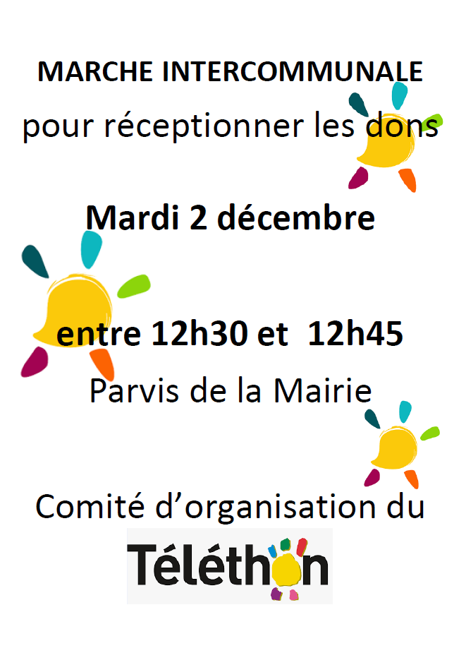 affiche téléthon