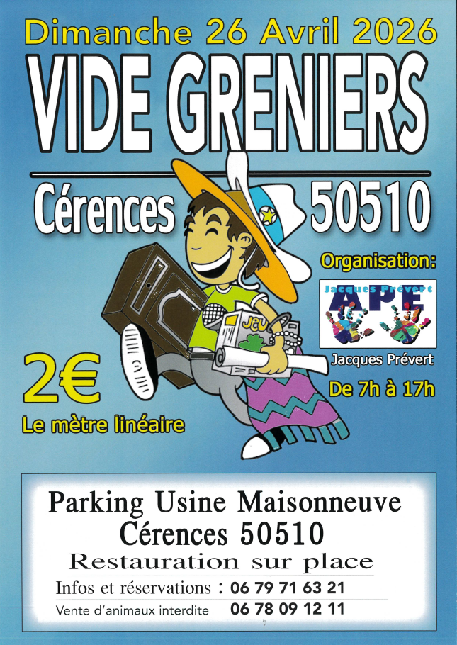 vide grenier APE